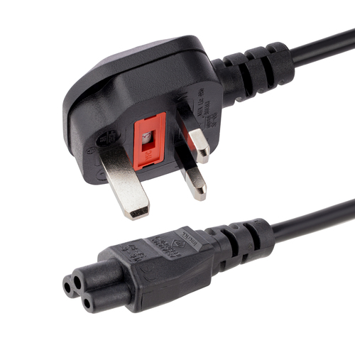 StarTech.com 2m BS-1363 / C5 Power Cord – StarTech.com