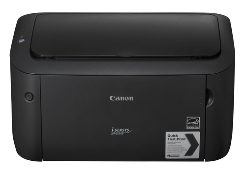 Canon i-SENSYS LBP6030B Quick, compact and energy efficient mono laser printer. 18ppm mono (A4), Up to 2400 x 600 dpi with Automatic Image Refinement First Page Out Time Approx. 7.8 seconds or less. Max 5,000 pages per month. 50-sheet multi-purpose tray. – Canon