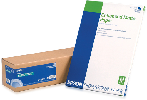 24 x 30.5m Enhanced Matte Paper Roll – Epson