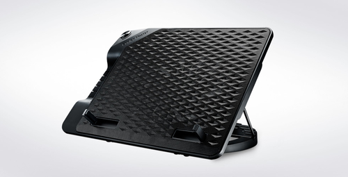 COOLER MASTER NOTEPAL ERGOSTAND 3 - 230 MM FAN 5 HEIGHT SETTINGS 4 USB PORTS FAN-SPEED CONTROL – Cooler Master