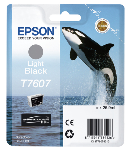 T7607 LIGHT BLACK – Epson