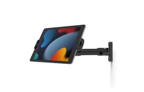 Compulocks Cling Swing Arm Universal Tablet Wall Mount - Mounting kit (wall mount, swing arm) - for tablet - black – Compulocks
