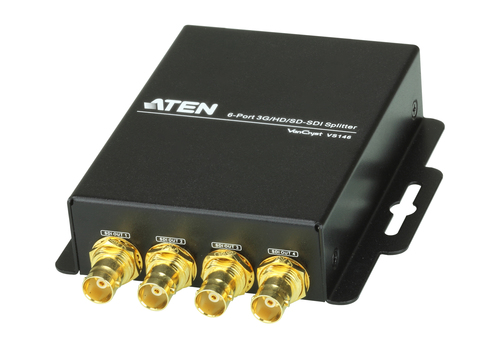 VS146 6-Port 3G/HD/SD-SDI Spiltter – ATEN