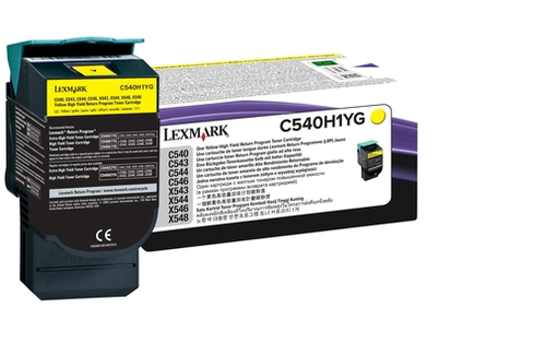 LEX C540 YELL HY RET PRO TONER CART – Lexmark International