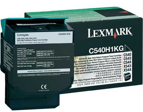 LEX C540 BLACK HY RET PRO TONER CART – Lexmark International