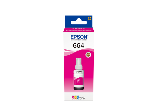 T6643 MAGENTA INK BOTTLE 70ML – Epson