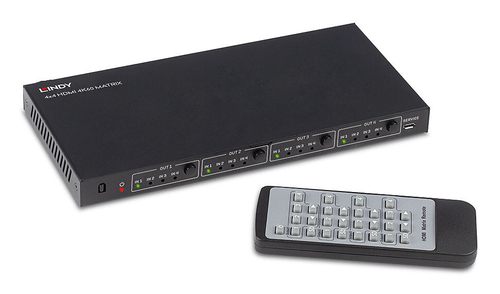 4X4 HDMI 1.4 10.2G MATRIX SWITCH – Lindy