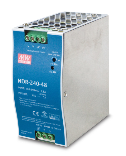 48V, 240W Din-Rail Power – Planet
