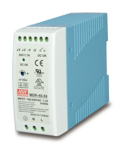 24V, 40W Din-Rail Power Supply – Planet