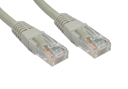 0.5M CAT 6 UTP PVC INJ MDD CBL-GRY – Cables Direct