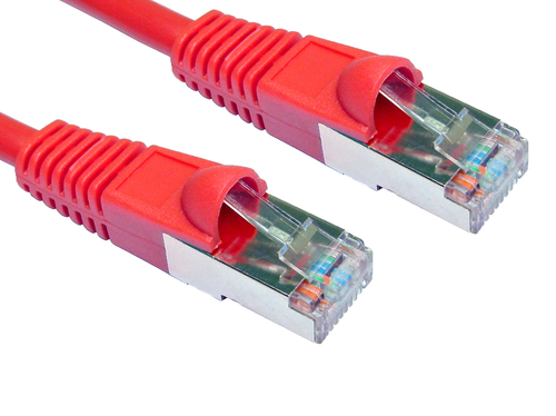1M CAT5E FTP SNAGLESS RED PATCH CABLE – Cables Direct