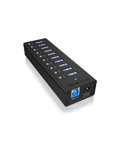 USB 3.0 Hub, 10 Port – RaidSonic