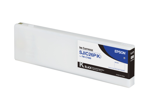 SJIC26P(K) INK CARTRIDGE BLACK COLORWORKS C7500 – Epson