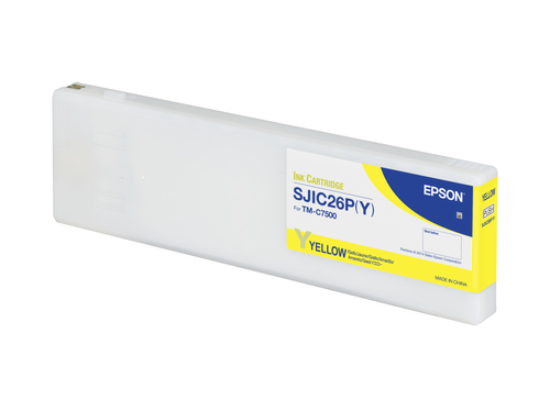 SJIC26P(Y) INK CARTRIDGE YLLW COLORWORKS C7500 – Epson