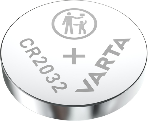 CR2032, Lithium, 3V, 230 mAh – Varta