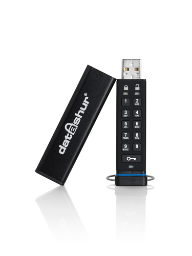 iStorage datAshur 8 GB USB 2.0 Secure Encrypted Flash Drive – iStorage