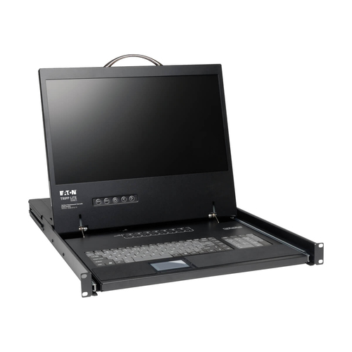 NetController 16-Port 1U Rack-Mount Console KVM Switch with 19-in. LCD – Eaton