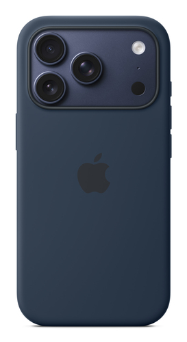 iPhone 17 Pro Silicone Case with MagSafe ? Midnight – Apple