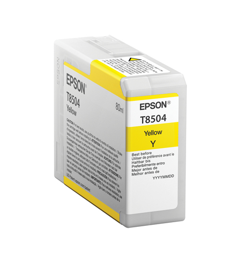 SINGLEPACK YELLOW T850400 ULTRACHROME HD K 80ML – Epson