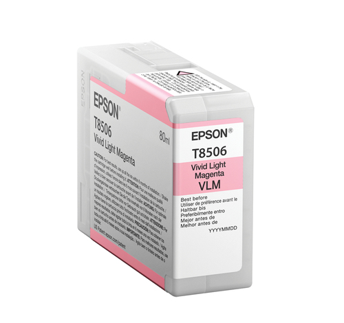 SINGLEPACK VIVIDLIGHTMAGT850600 ULTRACHROME HD K 80ML – Epson