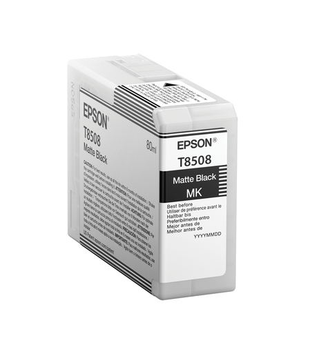 SINGLEPACK MATTE BLACK T850800 ULTRACHROME HD K 80ML – Epson