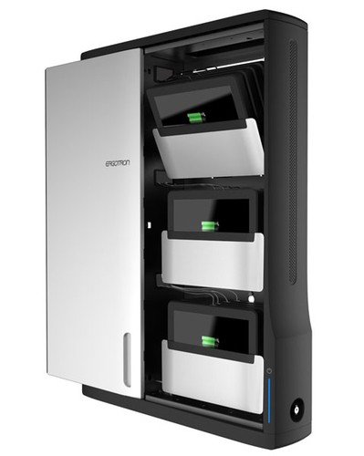 ZIP12 CHARGING WALL CABINET FOR 12 NETBOOKS/TABLETS – Ergotron