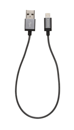 Verbatim Lightning Cable Grey 30CM iPad – Verbatim