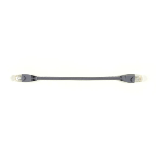 CAT6 PATCH CABLE 6'' SNAG REDUCED LENGTH GRAY – Black Box