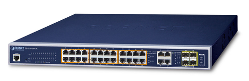 IPv6/IPv4, 24-Port Managed – Planet