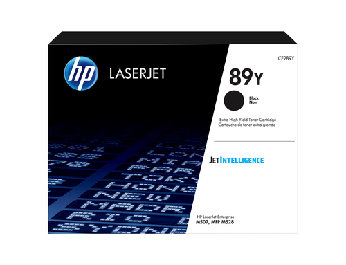 HP 89Y BLACK LASERJET TONER CARTRIDGE – HP Inc