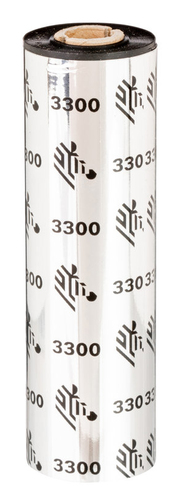 RIBBON 3300 WAX/RESIN 64MMX74M 12MM CORE 12/BOX – Zebra Technologies