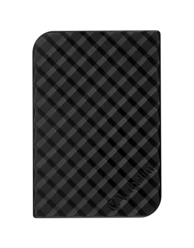 Verbatim Portable Hard Drive 1TB Black – Verbatim
