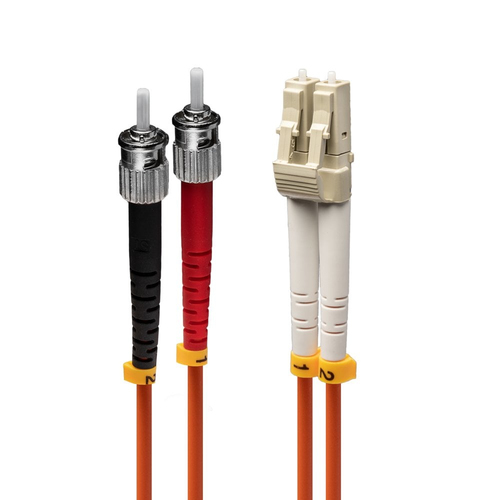 5M LC-ST OM2 FIBRE PATCH CABLE – Lindy