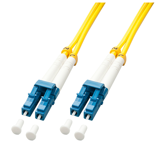 1M LC-LC OS2 FIBRE PATCH LEAD – Lindy