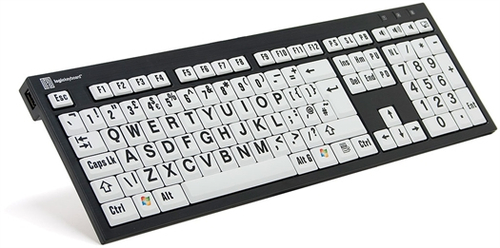 Extra Large Print keyboard for the Visually Impaired – LogicKeyboard