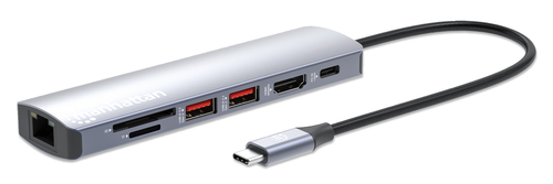 USB C 7 in 1 Docking Station4K – INTELLINET
