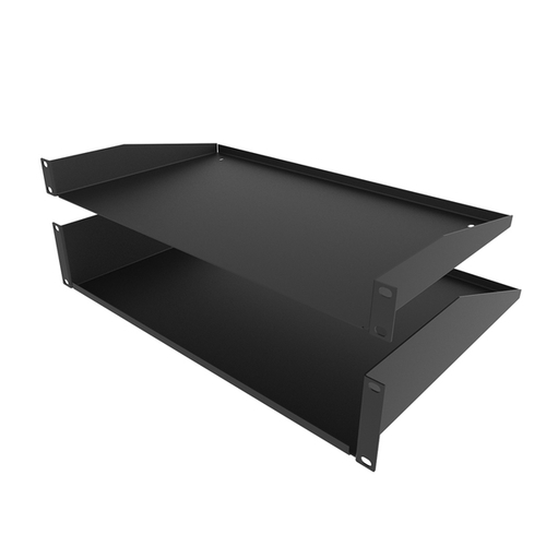 1U Rack Shelf 272mm/10.71" Deep - Black – Penn Elcom
