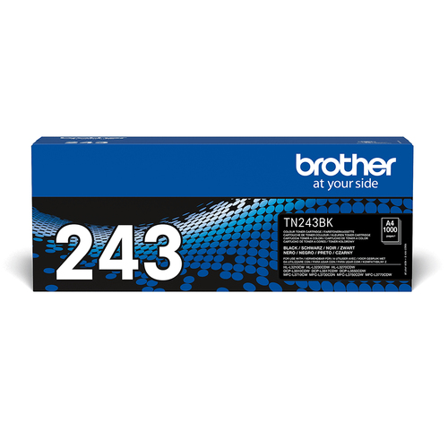 TN-243BK TONER BLACK 1000 PAGES F/ DCP-L3510CDW L3550CDW – Brother