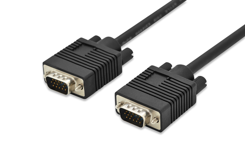 VGA Monitor connection cable, HD15 – Assmann Electronics