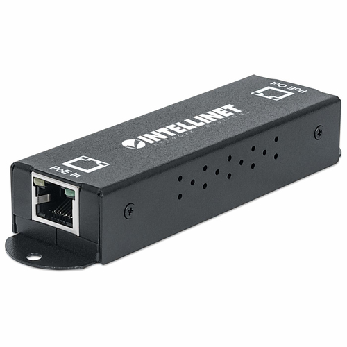 POE PLUS EXTEND/REPEAT GIGABIT- IEEE 802.3AT/AF METAL – INTELLINET