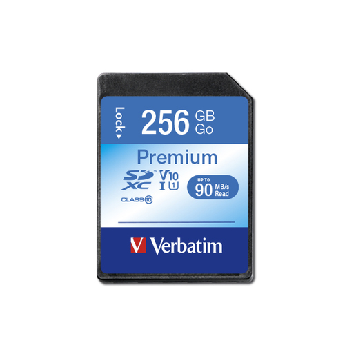 Verbatim Premium SDXC C10/U1 256GB – Verbatim