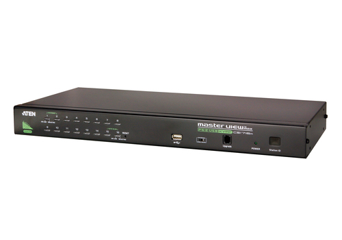 16-Port PS-2-USB KVMP Switch, Daisy Chain – ATEN