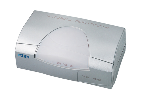 VS491 4-Port VGA Switch Low Cost – ATEN