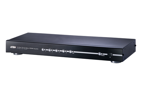 VS482 4-Port Dual View HDMI/Audio Switch – ATEN