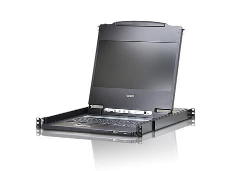 Single Rail DVI Full HD LCD Console – ATEN