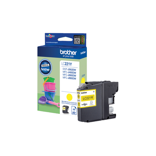 YELLOW INK CARTRIDGE F/MFCJ480DW/680/880 – Brother