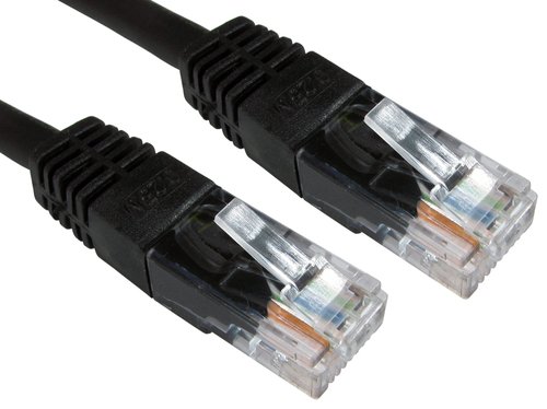 5M CAT6 UTP BLACK PATCH CABLE – Cables Direct