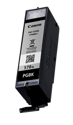 Canon PGI-570PGBK XL - 22 ml - High Yield - black - original - blister - ink tank - for PIXMA TS5051, TS5053, TS5055, TS6050, TS6051, TS6052, TS8051, TS8052, TS9050, TS9055 – Canon