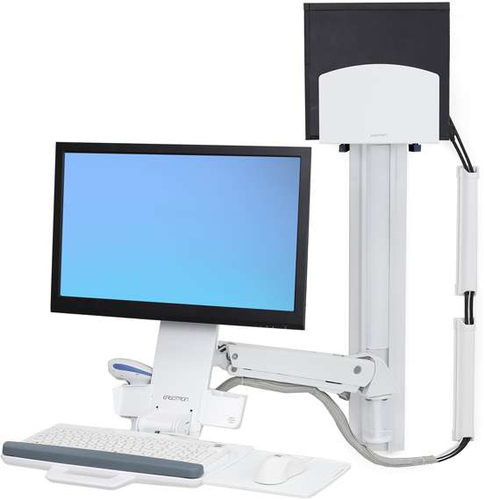 STYLEVIEW SIT-STAND COMBO SYST BRIGHT WHITE – Ergotron