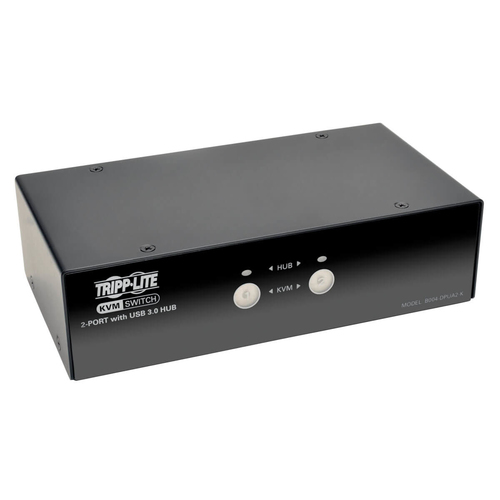 2-PORT DISPLAYPORT KVM SWITCH AUDIO CBLS USB 3.0 SUPSPEED HUB – Tripplite